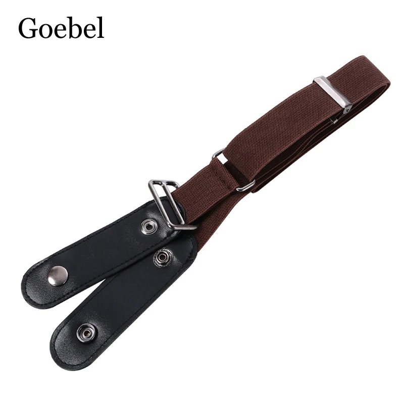 Ремень эластичный для мужчин и женщин без пряжки джинсов платьев|Мужские ремни| |