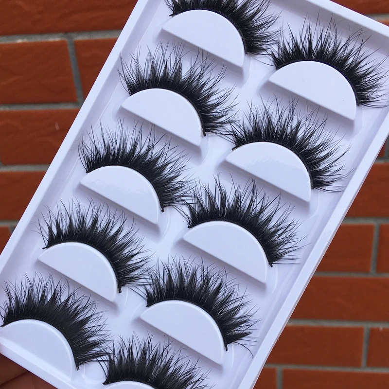 5 пар хлопковые накладные ресницы для макияжа|cross false eyelashes|thick fake eyelashesfake eyelashes |