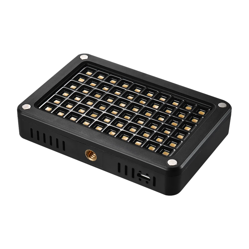 Светодиодная мини лампа Andoer S9560 встроенная перезаряжаемая литиевая батарея для