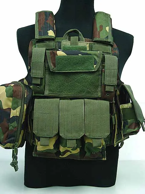 Военный Жилет Molle для переноски столбов Цифровой Камуфляжный жилет полевых