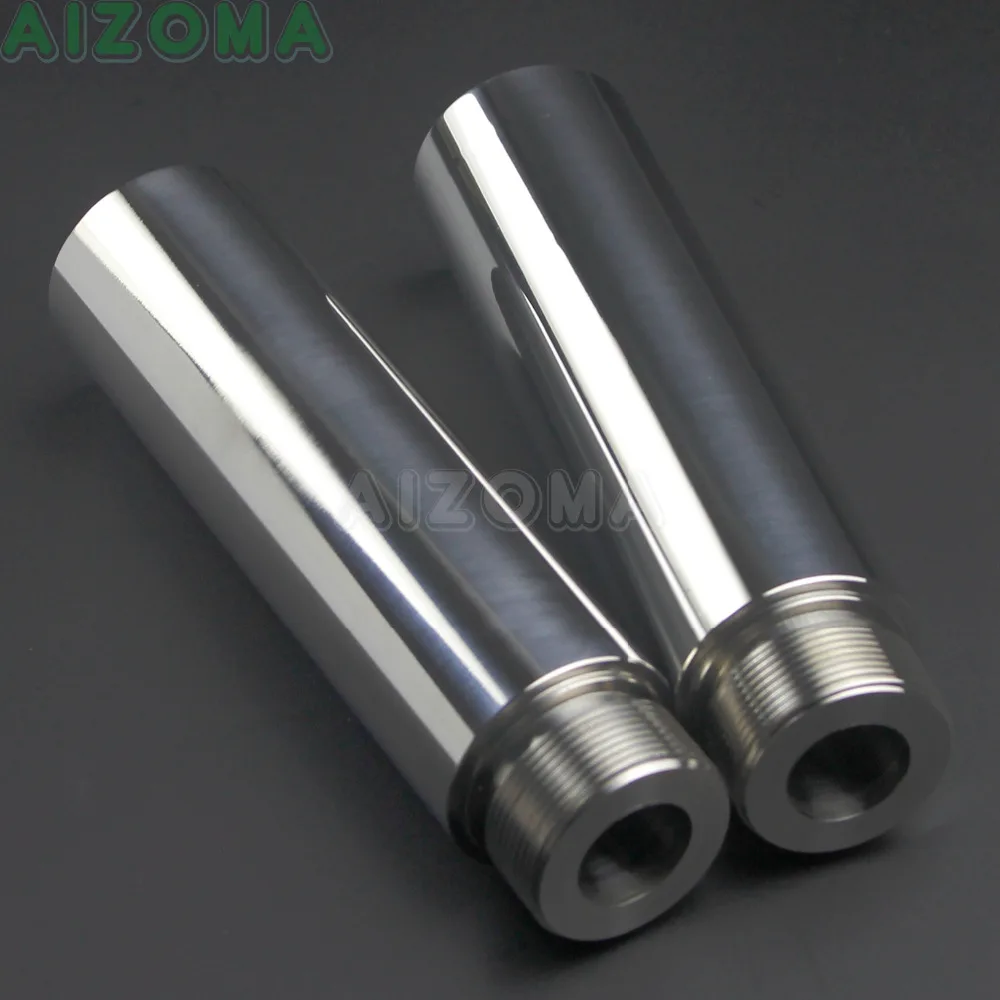 39mm Motorcycle Fork Tube Extensions 5&quot &amp 5 inch Extension For Harley Dyna Super Wide Glide FXD Sportster xl1200 883 Iron Custom |