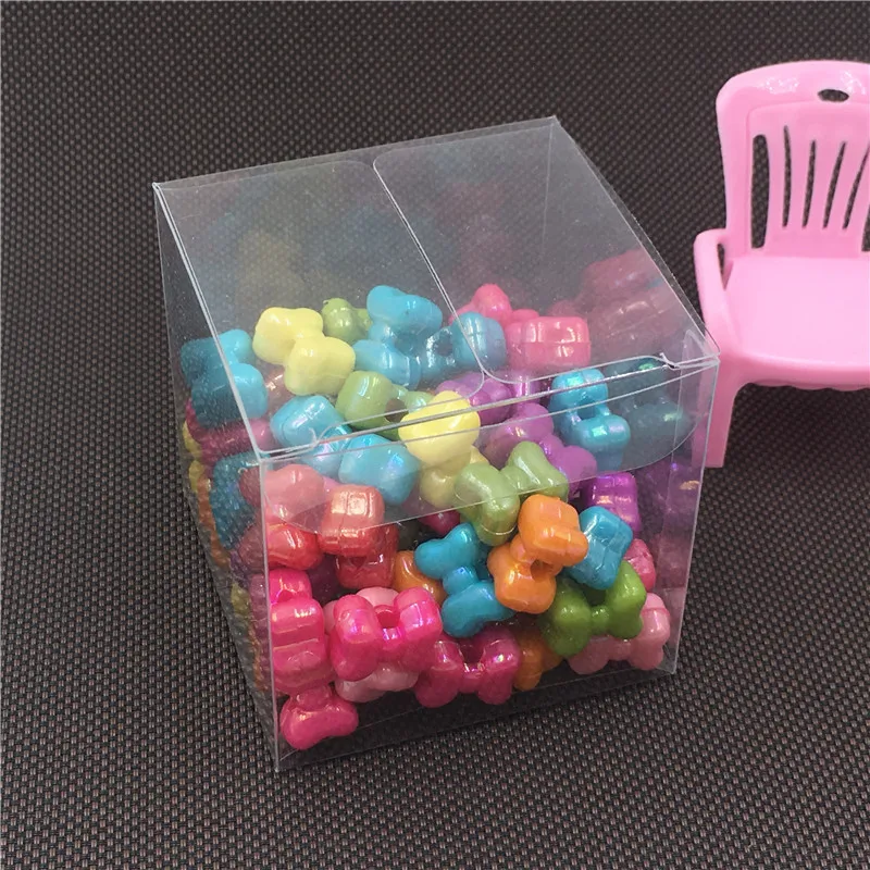 25Pcs Multiple Size Transparent PVC Plastic Box Clear Waterproof Wrapping Pack Gift Carry Case For Decoration Store Doll | Дом и сад