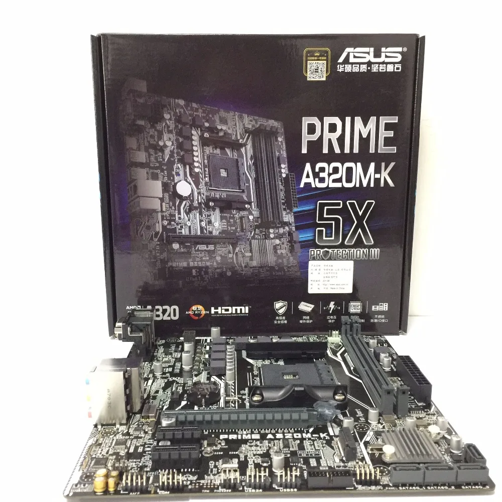 ASUS премьер A320M-K настольных ПК DDR4 AM4 USB 3 0 плат компьютер Материнские платы - купить