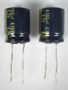 Оригинальный новый 100% электролитические конденсаторы 4700uF6. 3 В 6.3V4700U конденсатор