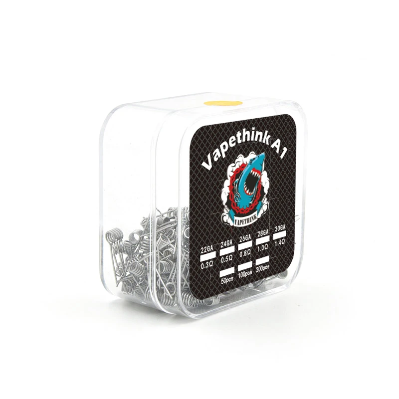 200 шт. оригинальный Vapethink Паровая Акула A1 Восстановленный провод DIY катушка 22ga 24ga