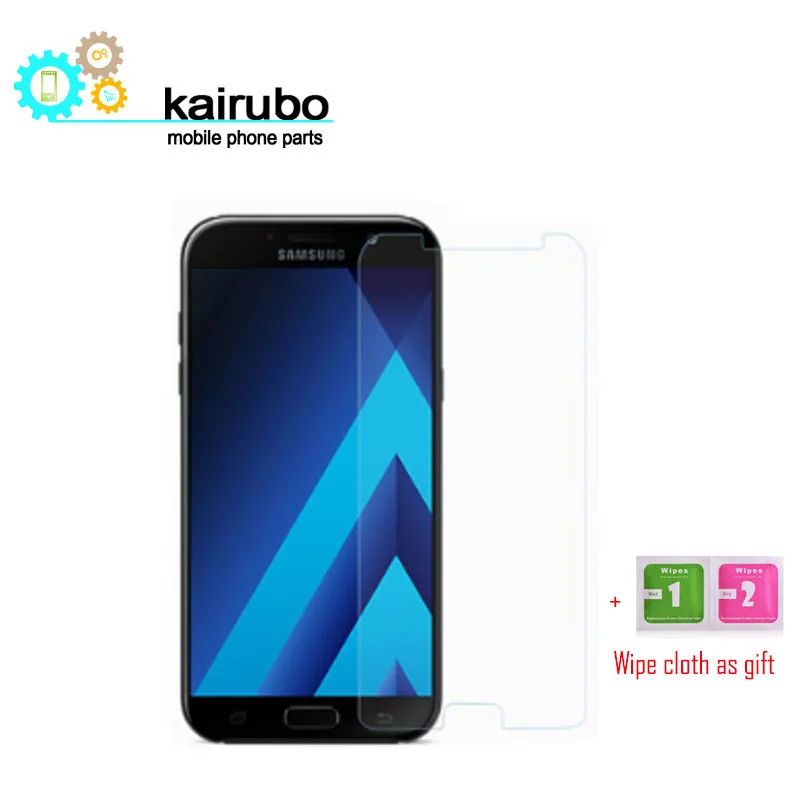5 шт. защитная плёнка из закаленного стекла для Samsung Galaxy A3 2017 A320 A320FL A320Y A320F/DS