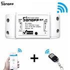 Sonoff Wi-Fi-выключатель RF R2, беспроводной пульт дистанционного управления 433 МГц, умный выключатель света, Модуль Автоматизации Wi-Fi для умного дома 90-250 В 10 А