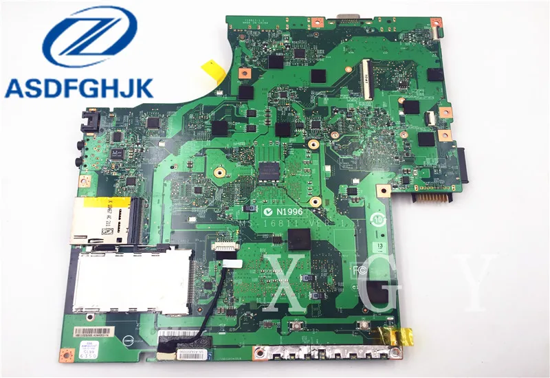 Ноутбук motherbard MS-1681 для MSI A6200 материнская плата Ms-16811 1 DDR3 интегрированный 100%
