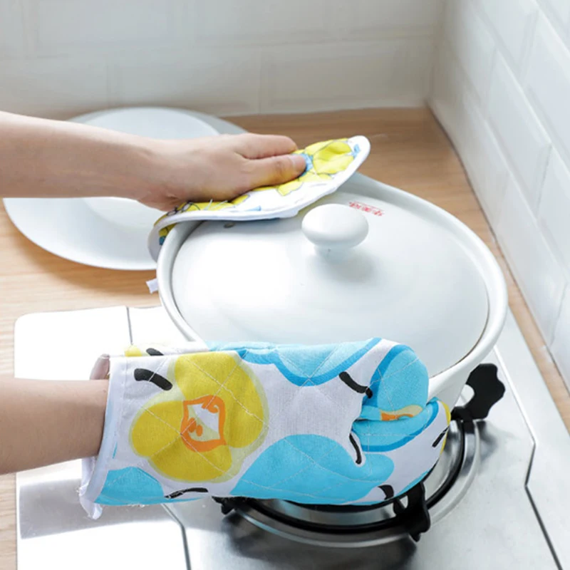 1 шт. Изолированная териленовая микроволновая перчатка Нескользящая Перчатка