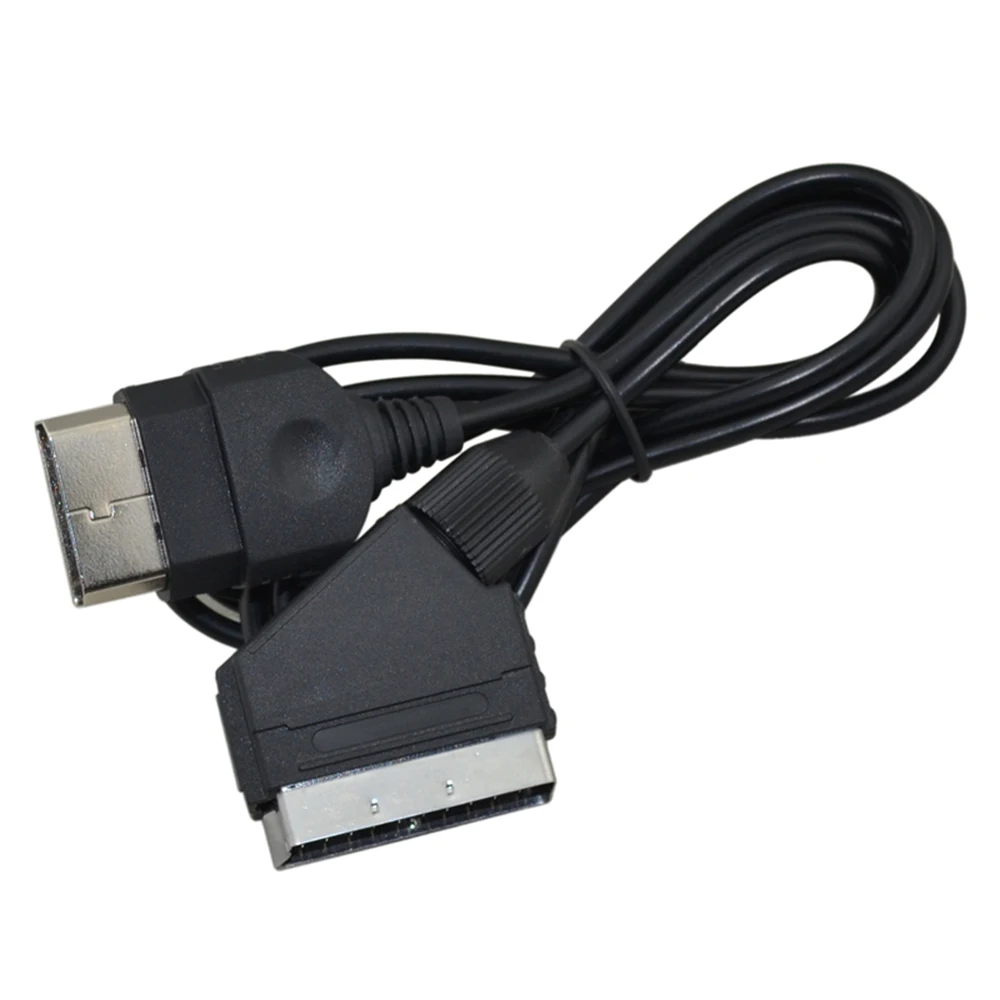 Высококачественный 1 8 м Аудио Видео AV Scart кабель для консоли Microsoft Xbox|av scart cable|cable