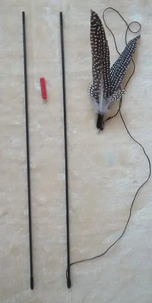 

Usd 1,35/шт Бесплатная доставка перламутровые перышки ручной работы забавный кот палка интерактивная игрушка для кошек забавный кот Tod 20 шт./ло...