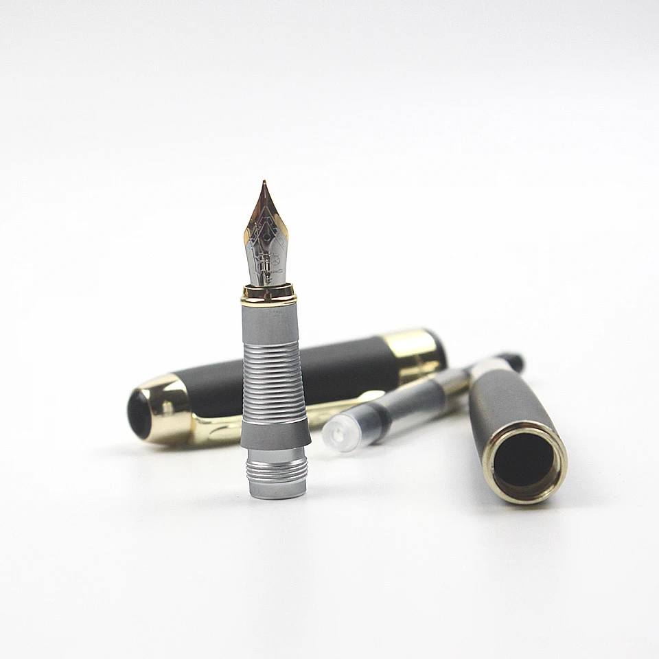 Jinhao250 Роскошные Металлические авторучки металлическая подарочная коробка синие