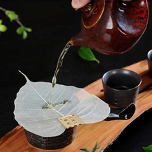 Чайное ситечко в форме листьев, лист, Чайный фильтр Bodhi, утечка, кунг-фу, чайные заварки, доступ, полый из листьев, персональный фильтр
