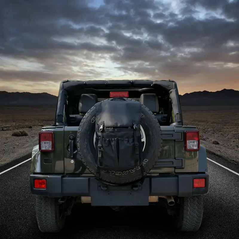 Вместительный рюкзак сумки для груза запасная сумка хранения шин Jeep Wrangler JK TJ YJ