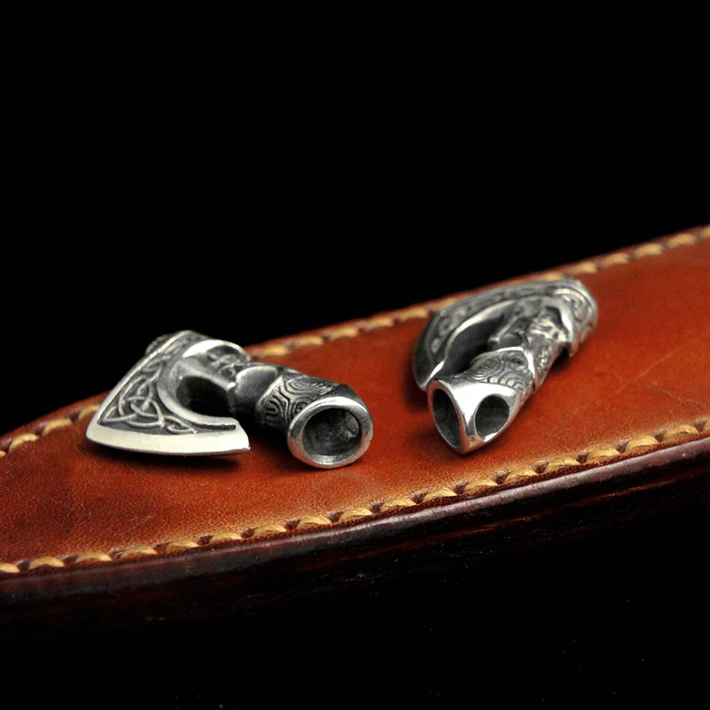 EDC Silver S990 бусины ножа подвеска искусственные украшения серебряное