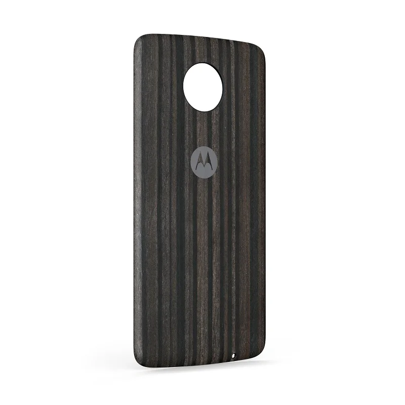 Чехол для moto Z3 play, чехол для motorola moto mods, стильный чехол, Магнитная Адсорбция, задняя крышка, защитный чехол для moto Z4 z2 force - Цвет: Black Wood