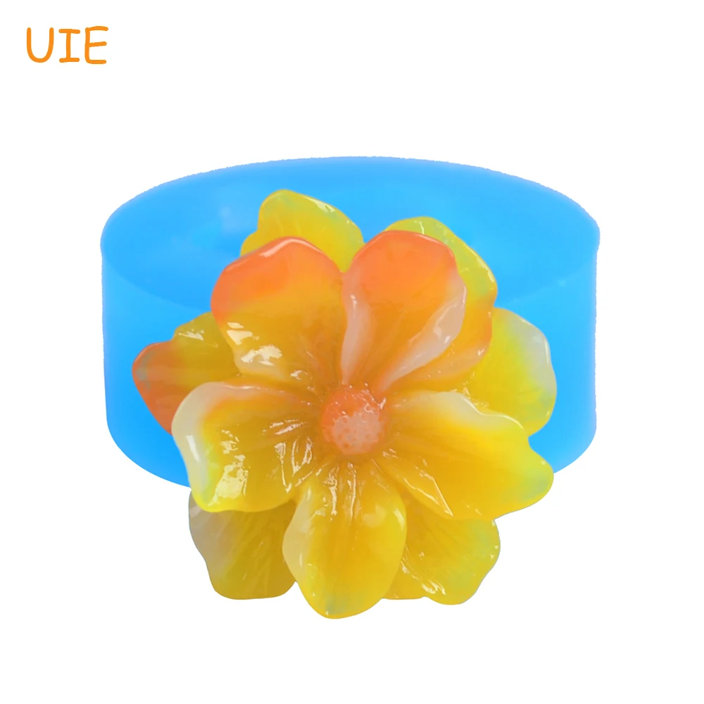 

HYL236U 25.7mm Violet Mold - Flower Silicone Mold Sugarcraft, Cupcake Topper Fondant, Handmade Cookie, Jewellery DIY, Resin Mold