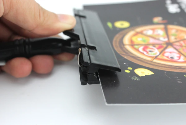 Знак клип Поп реклама ценник имя карты дисплей держатель этикеток с зажимом