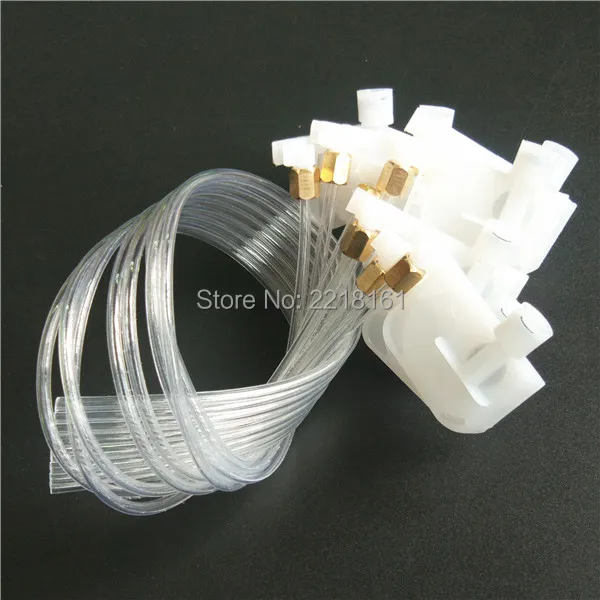 Large format printer Roland small ink damper 8X + screw nut O ring DX4 DX5 tube 3X2MM 3X1.8MM 8 lines 10M for sale | Компьютеры и офис
