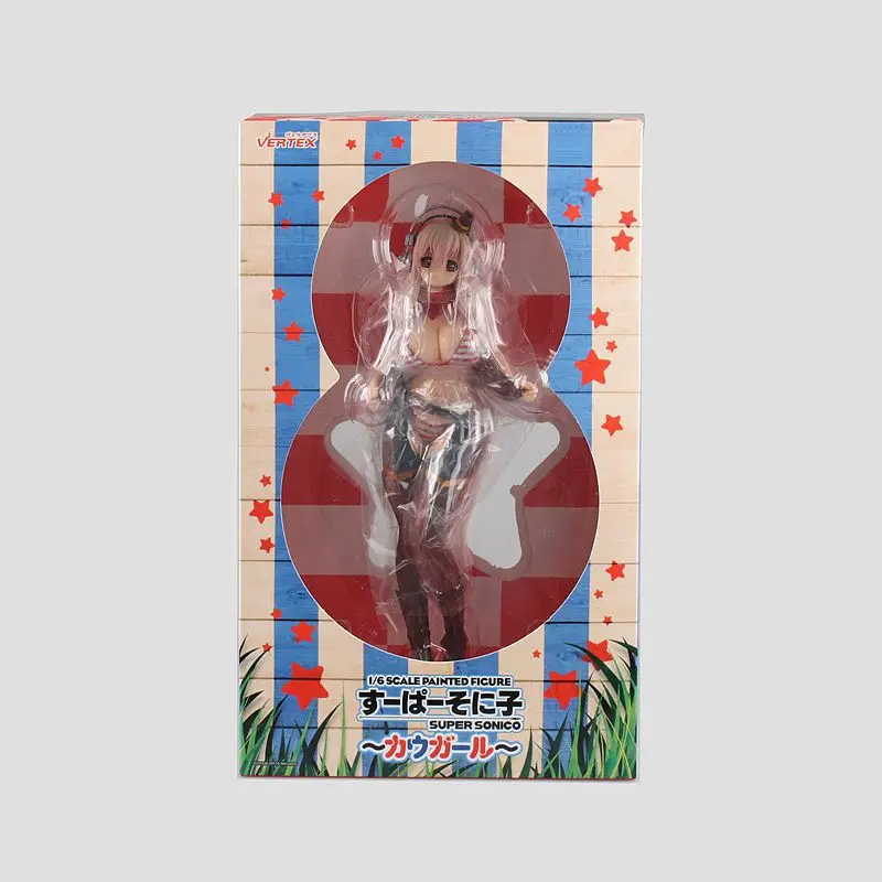 Топ 24 см SUPERSONICO SoniComi фигурка с ковбоем ПВХ детские подарочные игрушки кукла аниме