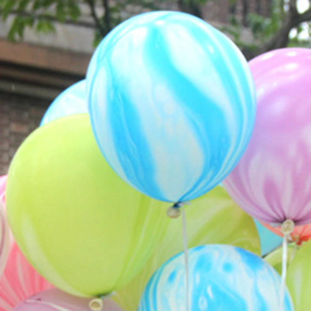10pcs/lot Rainbow Printed Latex Balloon Balloons Party baby shower Ballon wedding/christmas balloon | Дом и сад