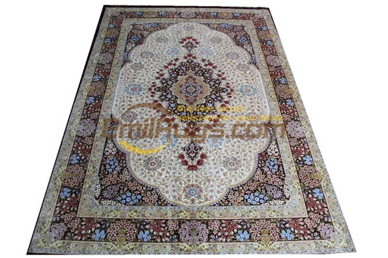 Kopen Wol Of Zijde Perzische Handgemaakte Home Decor Voor Woonkamer Wol Tapijt Tapijt Navajo Tribal Tapijt