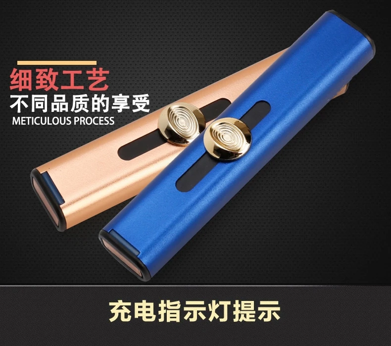 Мини USB Зажигалка Ветрозащитная зарядная Зажигалка плазменная дуговая Зажигалка портативная электронная USB Зажигалка аксессуары для курения зажигалки
