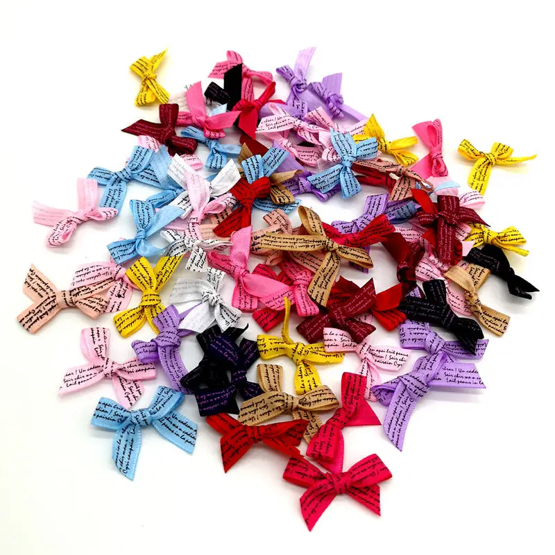 50 шт./партия галстук-бабочка из полиэстера