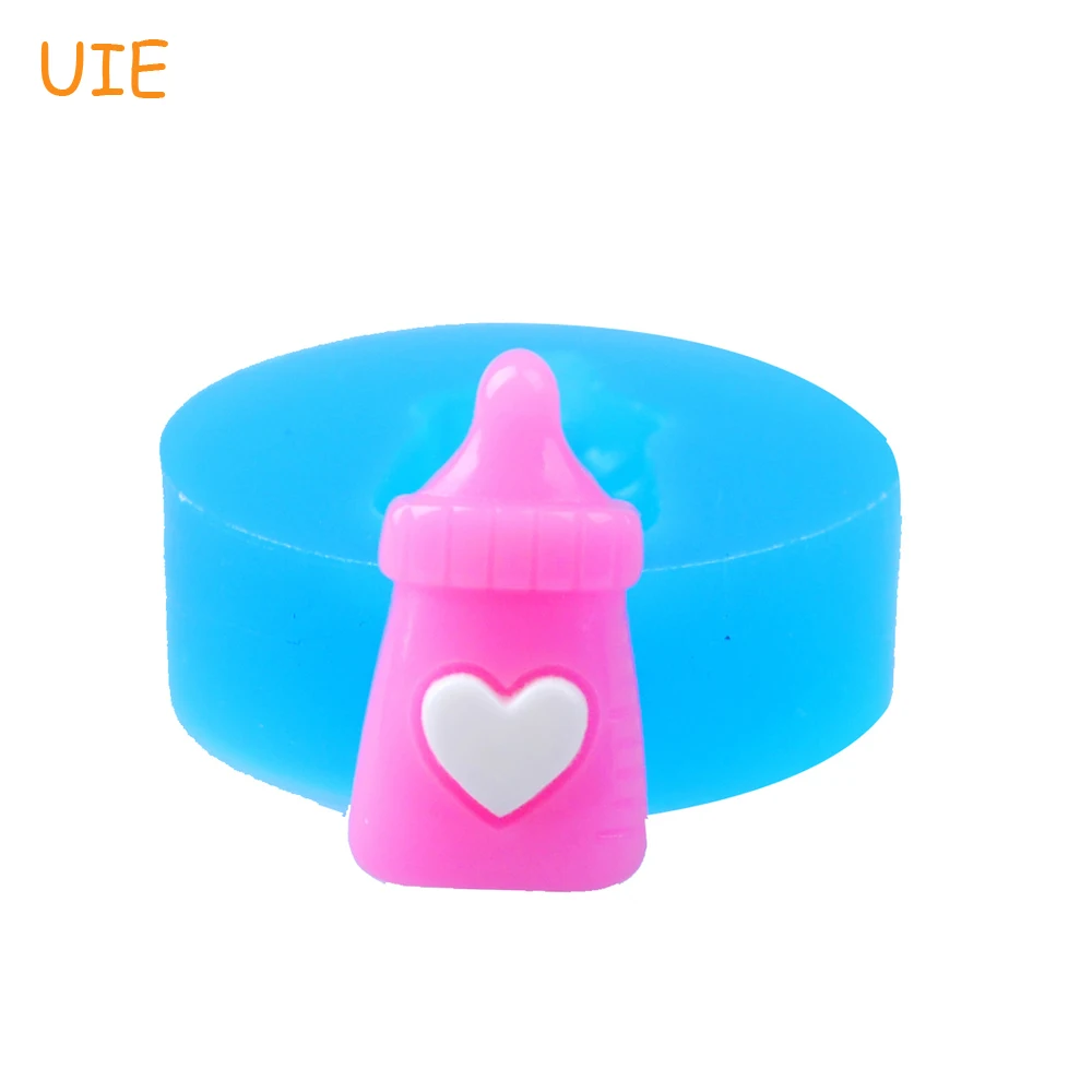 

FYL141U Feeding Bottle Silicone Push Mold 21mm - Polymer Clay Sugarcraft Cake Decorating Mould, Baking Mould