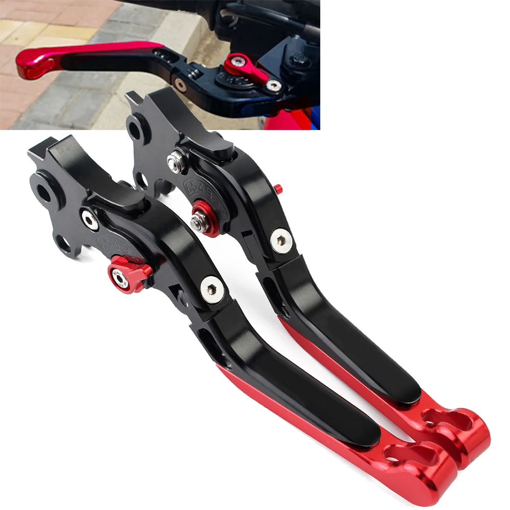 

Motorcycle Folding Adjustable Extendable Brake Clutch Levers Handbrake Levers For Aprilia TUONO V4 1100RR FACTORY 2017 2018 2019