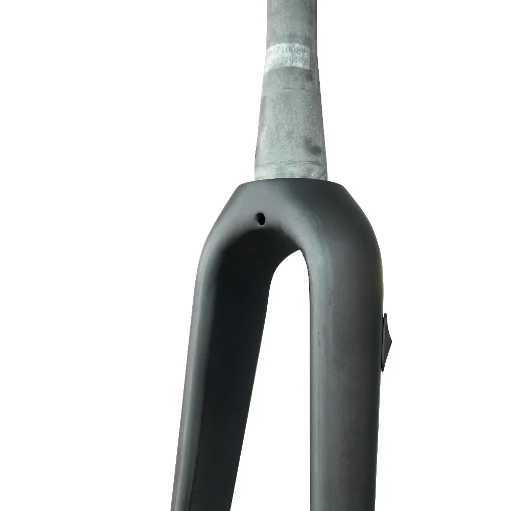 2019 Toray Carbon плоское крепление 700 * 42C циклокросс Велосипедная вилка 100*15 мм сквозная