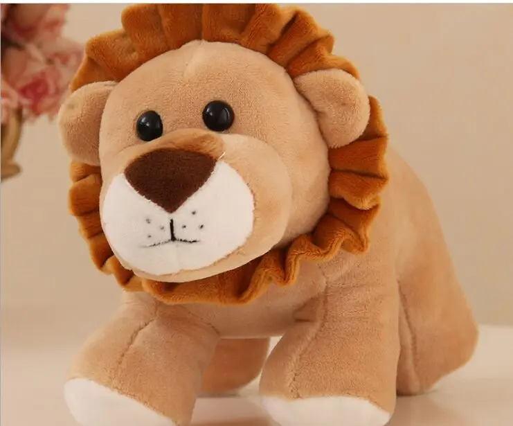 small plush lion toy high quality cute doll gift about 22cm | Игрушки и хобби