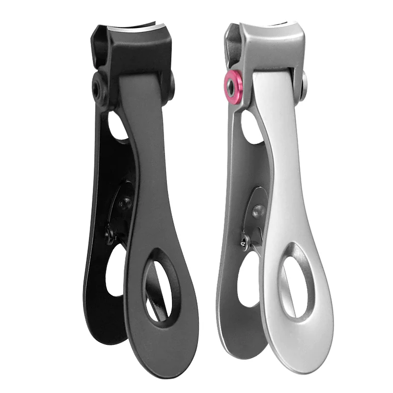 1 шт. черные и Серебристые маленькие кусачки для ногтей из нержавеющей стали