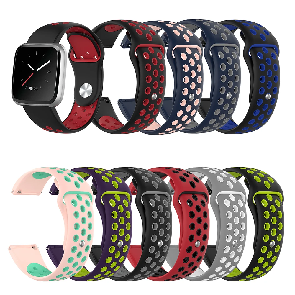 Спортивный силиконовый ремешок для часов US фитнес bit Versa Lite mu & Fitness замена ремонт
