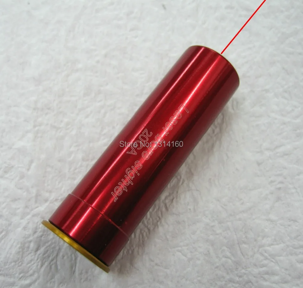 

Hunting Cartridge 20 Gauge red dot Laser Bore Sighter Boresight 20GA Sighter Free Shipping