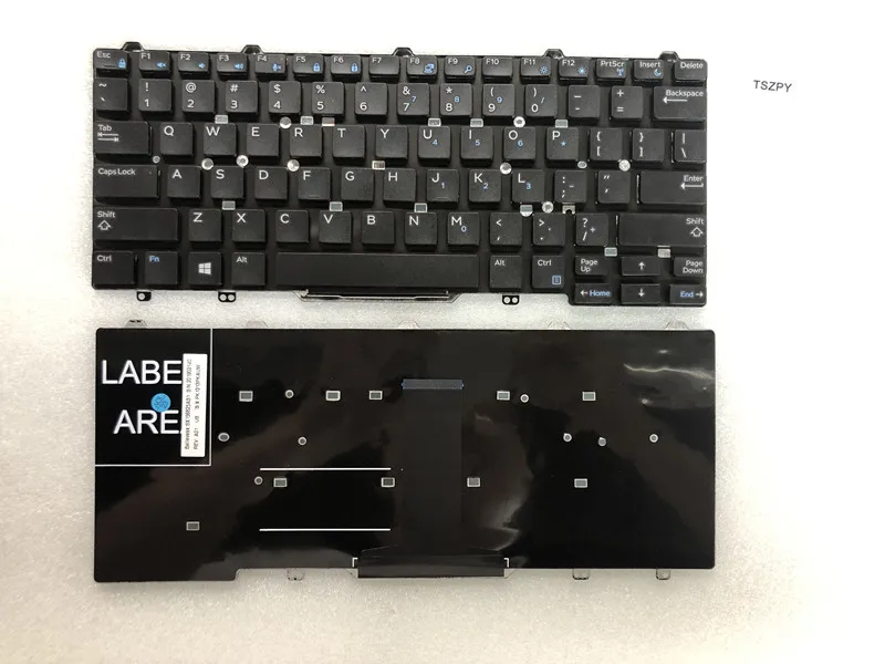 

US Laptop Keyboard for Dell Latitude 3340 3350 E3340 14 E5450 E7470 0VW6J9