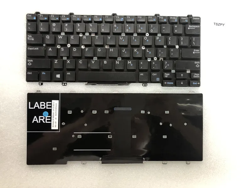 Клавиатура для ноутбука Dell Latitude 3340 3350 E3340 14 E5450 E7470 0VW6J9|Клавиатуры замены| |