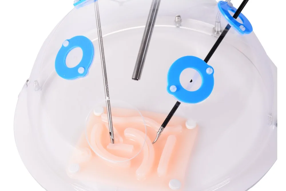 Hemispherical laparoscopic simulator training box+HD 30 degree camera+imstruments+modules | Канцтовары для офиса и дома