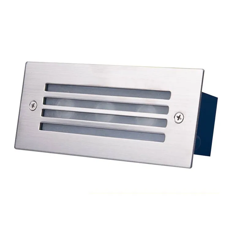 Водонепроницаемый светодиодный светильник для лестницы 3*2 Вт встроенный