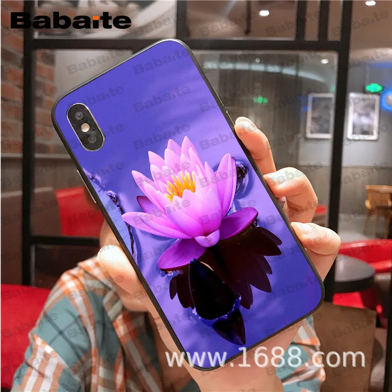 Чехол для мобильного телефона iphone 11Pro max с цветочным китайским лотосом Моне садом