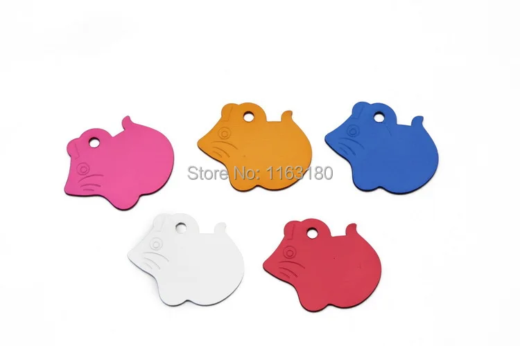 100 шт./партия персонализированные идентификационные бирки для домашних животных