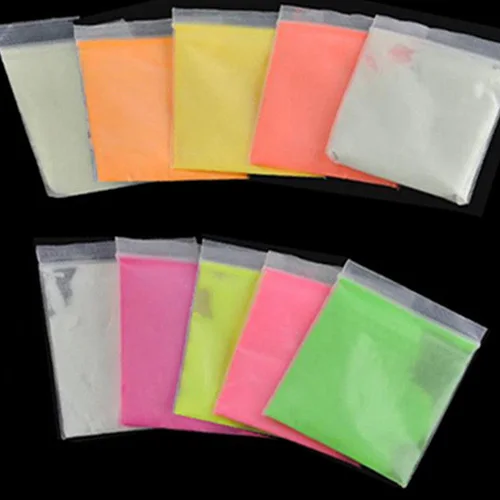 Супер ярко светится в темноте на окружающую среду флюоресцентным порошком