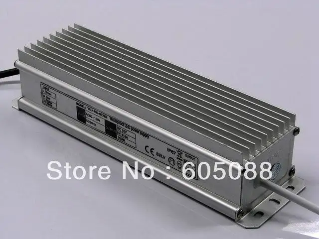 

DC12v 100w power led driver,AC170-265v to DC12v power supply for led strip/module/bar light,CE/ROHS/SAA,10pcs/lot promotion!