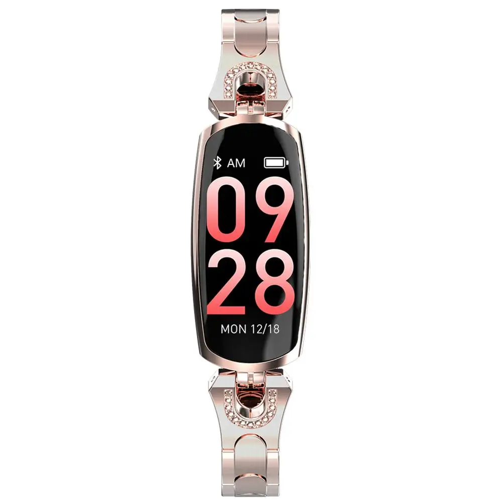 New Arrival Heart Rate Monitor Blood Pressure Pedometer Women's Fitness Smart Watch Bracelet | Электроника