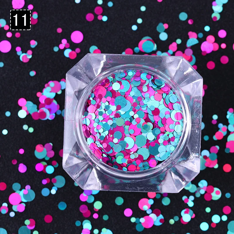 10 мл лимонная зернистая Шестигранная пудра с блестками для ногтей | Красота и