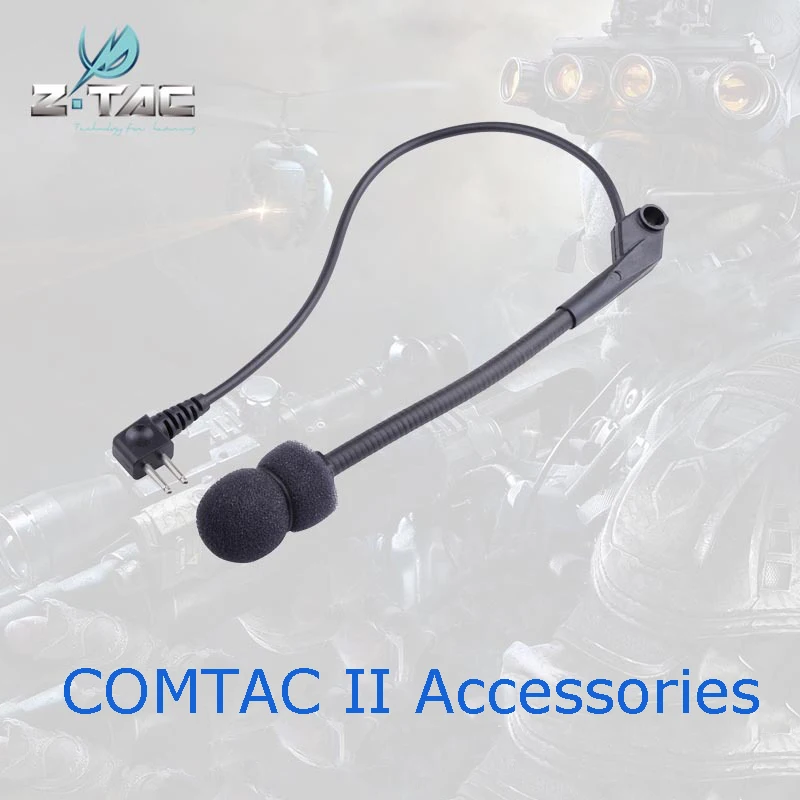 

NEW Z-TAC COMTAC II Special Type Tactic Signal Communication Walkie-talkie Headset Mark Parts Z040 2017