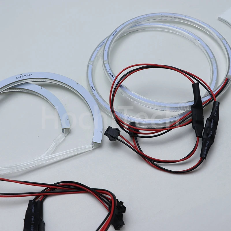 HochiTech Белый Halo светильник автомобиля smd светодиодный Ангельские глазки Кольцо