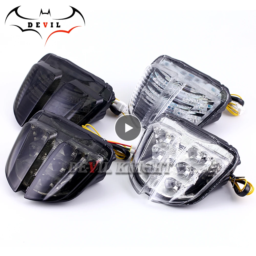Стоп сигналы для Suzuki GSXR600 GSXR750 GSXR 600 750 2006 2007 K6 хромированный задний стоп сигнал