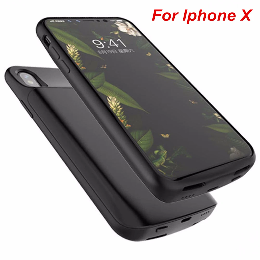3600 мАч для iphone X XS чехол аккумулятора смарт аудио выход функция батарея зарядное