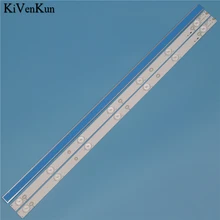 New 7 Lamp 614 mm LED Backlight Strip For Philips 32PHG4900 32PHH4100/88 32PHH4101/88 Bar Kit TV LED Line Band HD Lens D307-V1.1